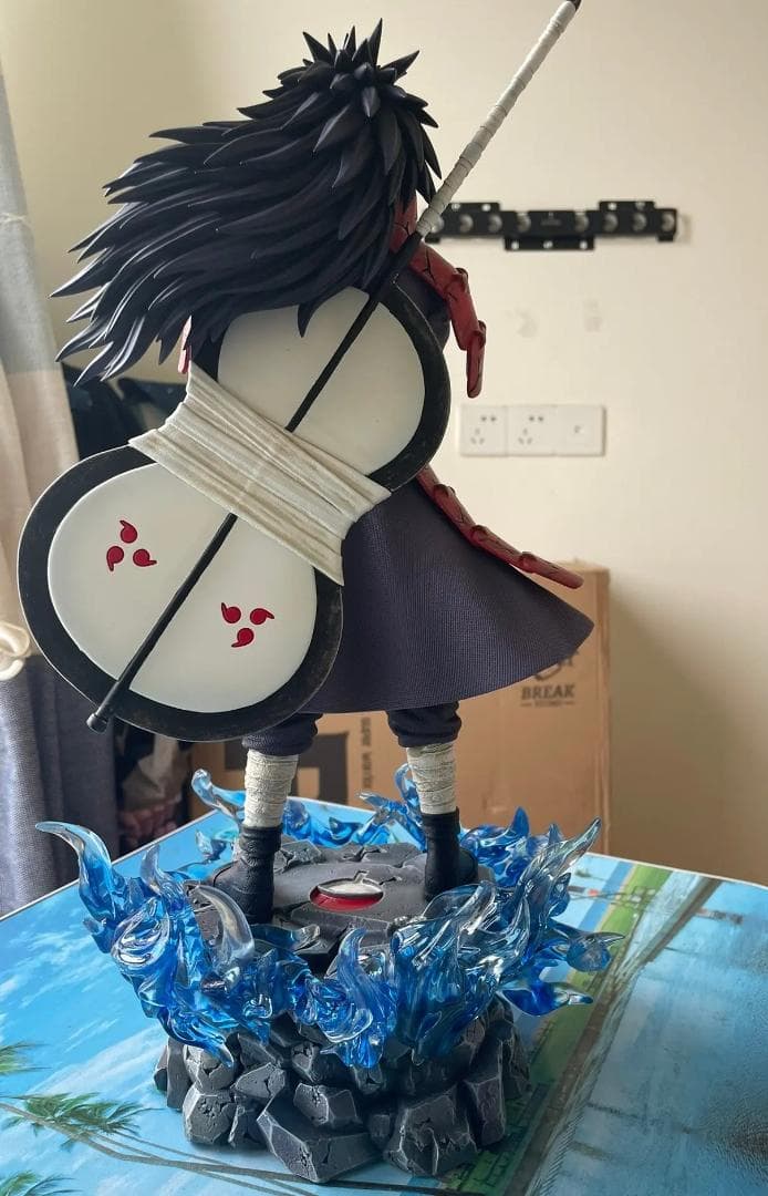 ナルト 疾風伝 うちはマダラ ガレージキット 塗装済み完成品 フィギュア