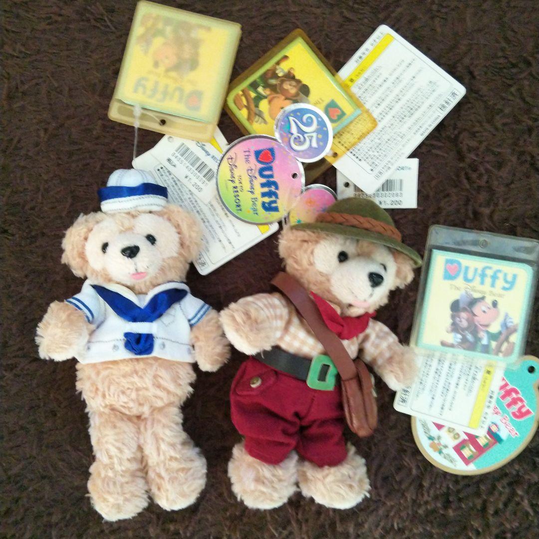 ダッフィー ぬいば ぬいぐるみバッジ 歴代 レア 17体セット ステラルー　初代