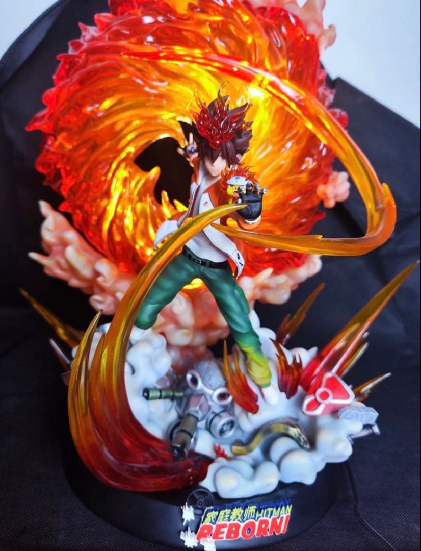 家庭教師ヒットマンREBORN! 沢田綱吉 ⑧ ガレージキット ガレキ スタチュ