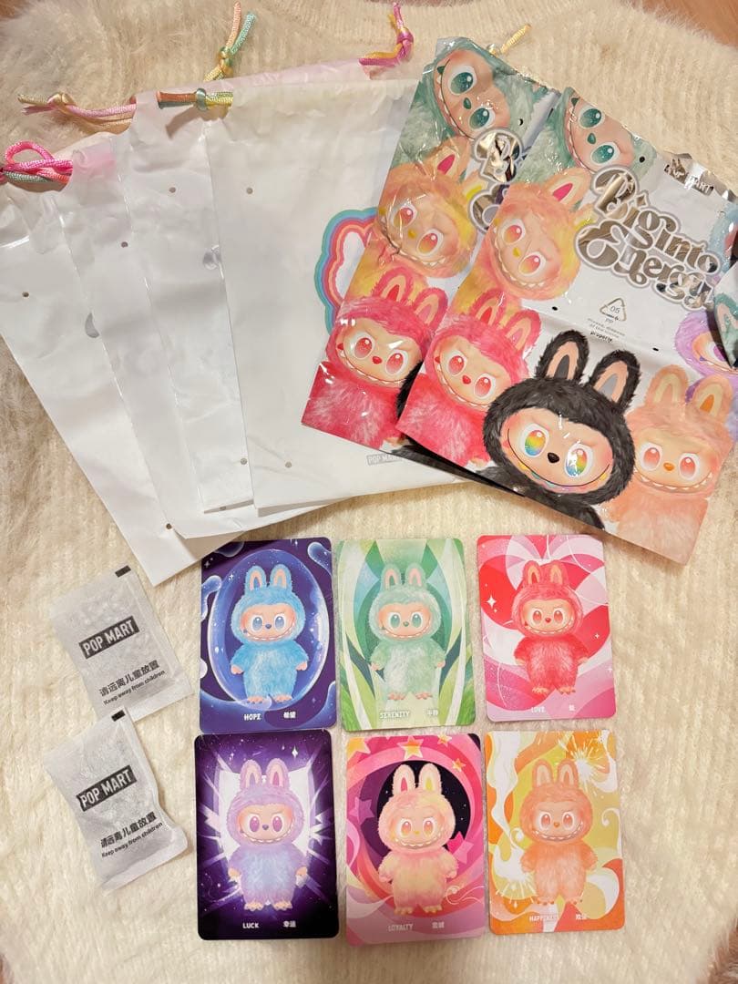 POPMART♡Big into エナジー♡ラブブ♡LABUBU正規品6体セット