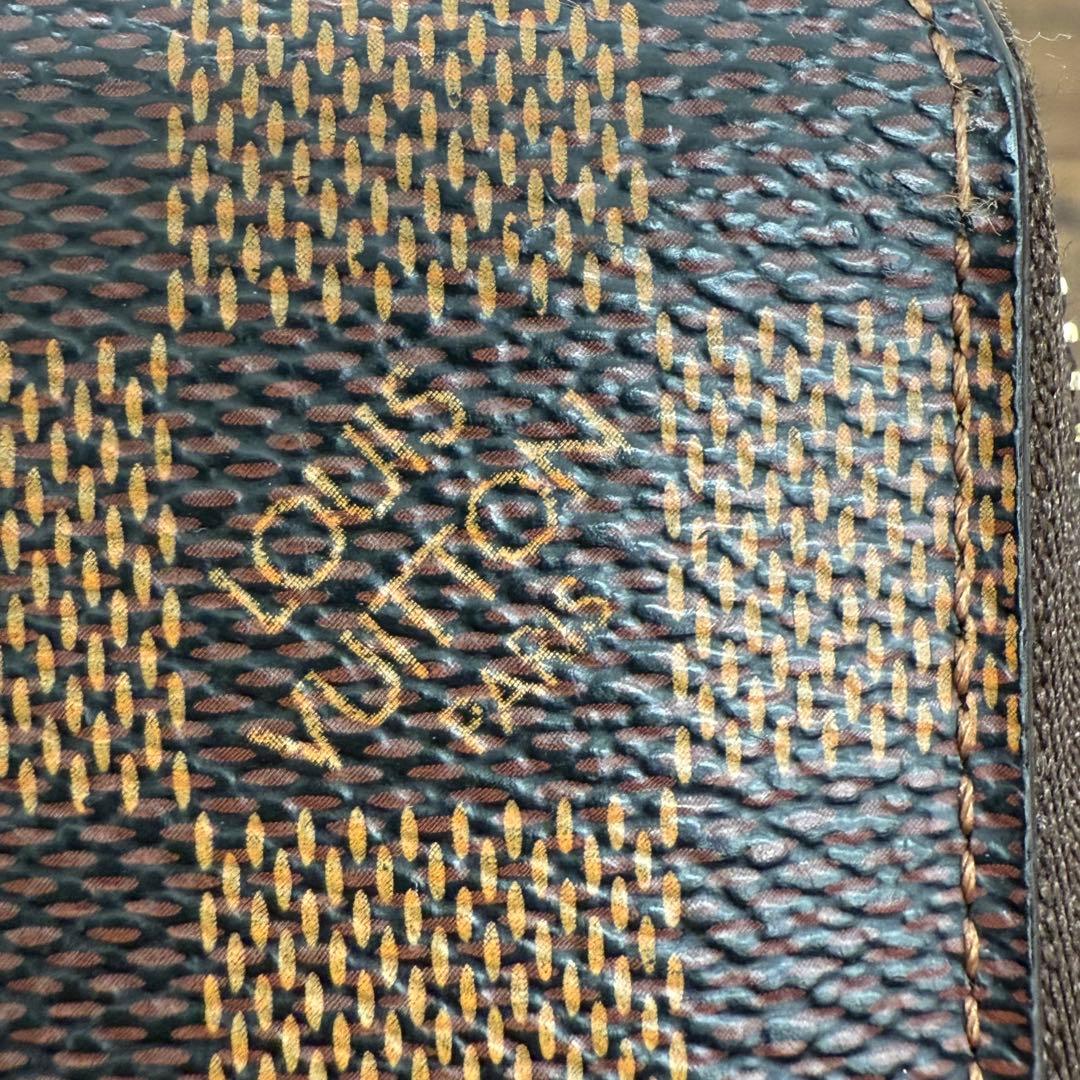 LOUIS VUITTON ルイヴィトン ダミエ ジッピー パース 財布