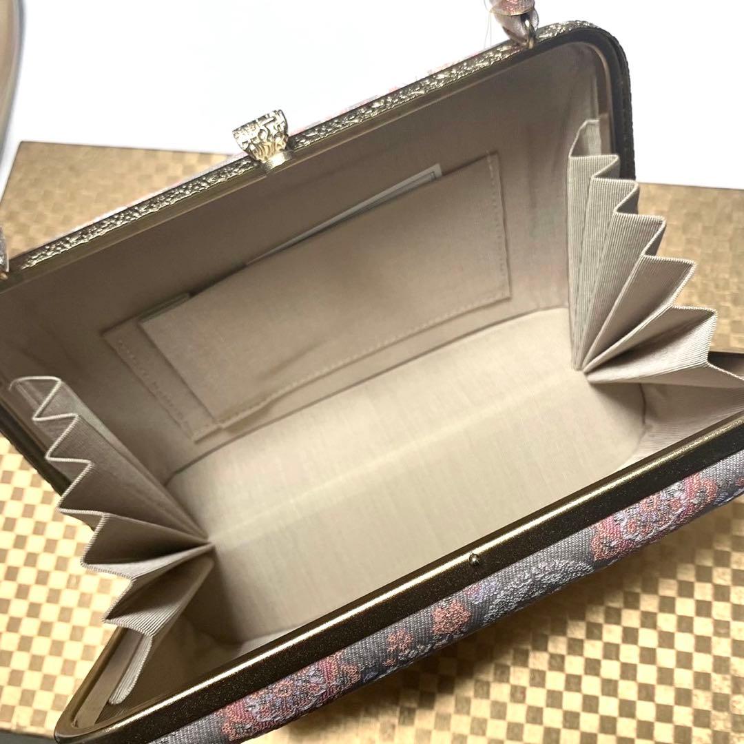 hamama ◆うさうさ233◆和装用バッグと草履のセット（ピンク・金色）