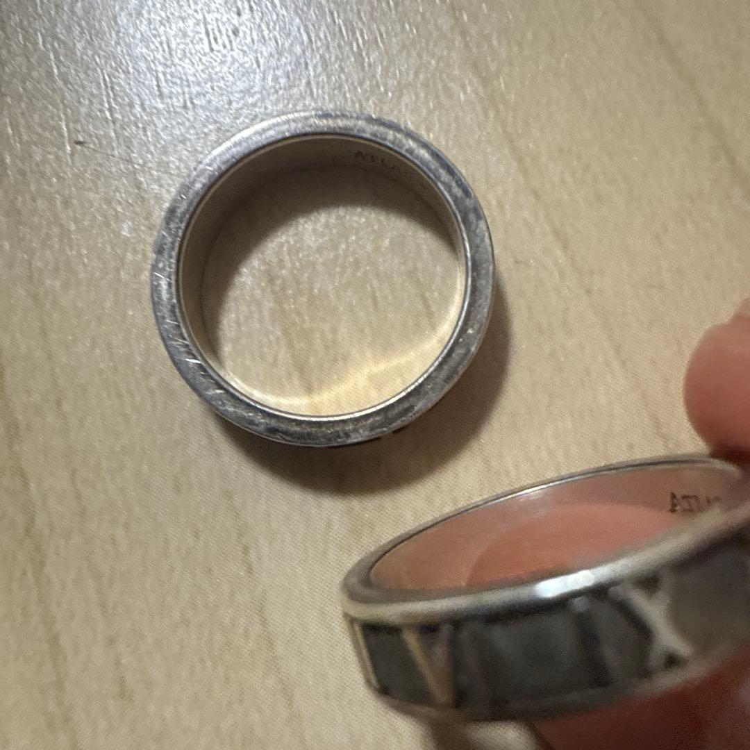 Tiffany ティファニー　シルバー ペアリング