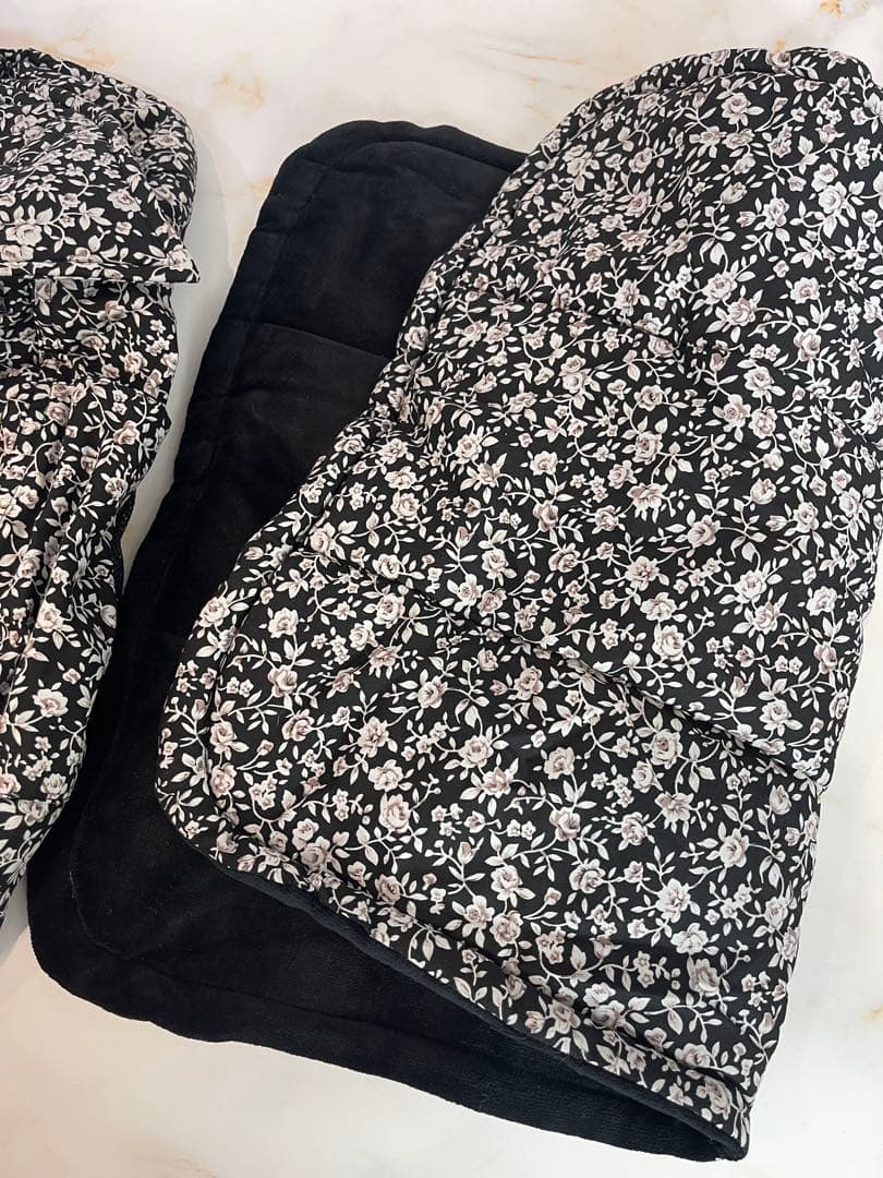 新品】as know as de wan☆小花柄シャーリングスリング M