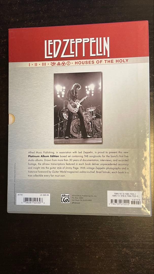 ギター LED ZEPPELIN Guitar TAB Box Set