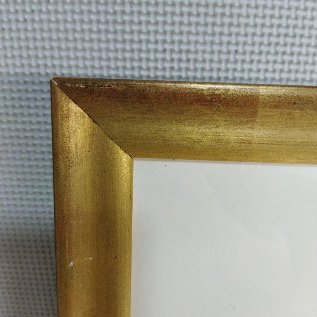 藤田吉香　絵画 　リトグラフ　牡丹 　フレーム付き