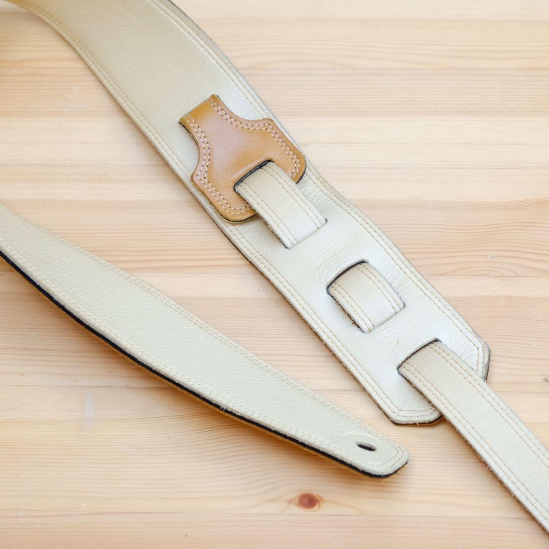 ギター Moody Straps L&L 2.5\" STD Camel / Cream