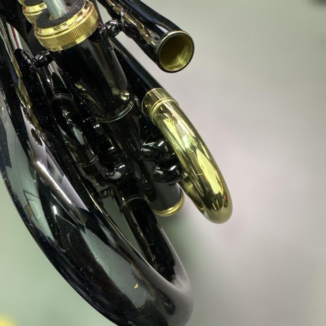 TR−400 ポケットトランペット本体 ブラック 黒