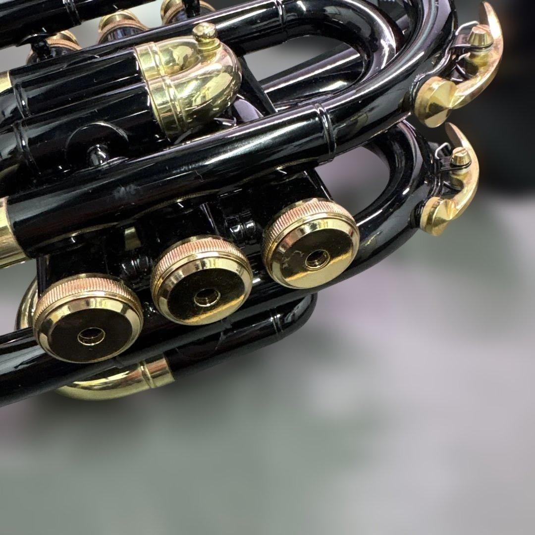 TR−400 ポケットトランペット本体 ブラック 黒