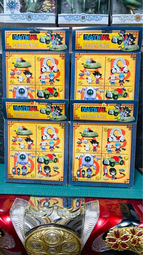 ドラゴンボール　メカ&フィキュア　4種セット