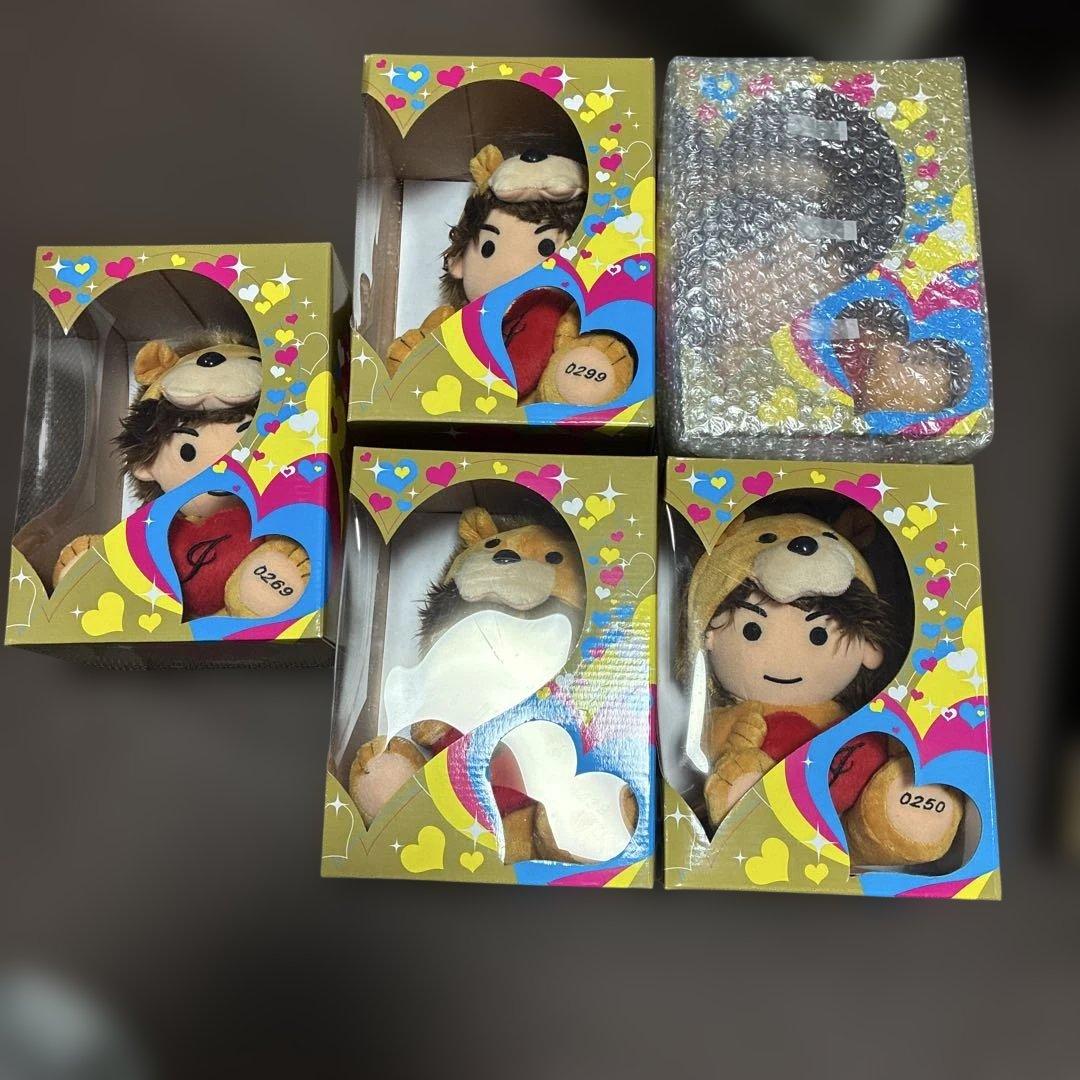 新品未使用品ジェリーイェン ジェリーライオン ぬいぐるみ 限定品計5個