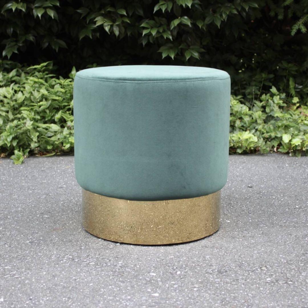 ELLA エラ ベロアスツール オットマン SHARK ATTACK オランダ