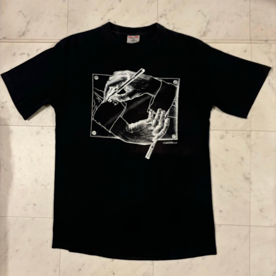 90s エッシャー アートTシャツ ヴィンテージ vintage アメリカ製