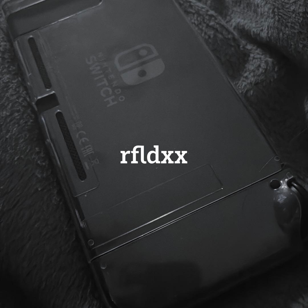 美品 Nintendo Switch 本体 グレー バッテリー強化版 付属品完備