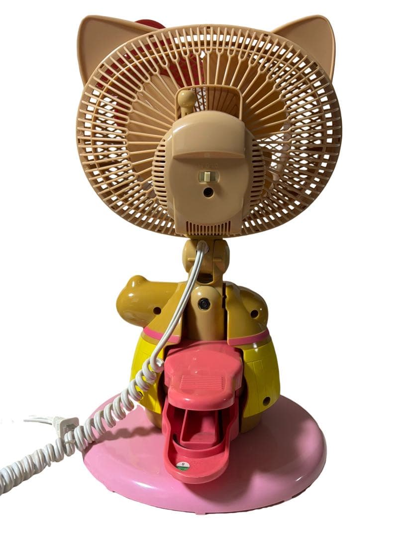 ハローキティ 卓上扇風機　日焼けキティ　ガングロキティ　サンリオ