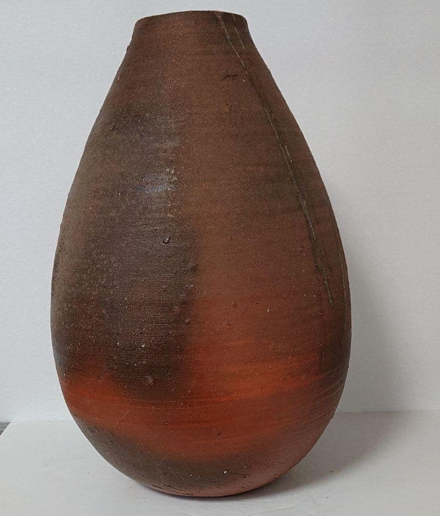 花生　人間国宝　伊勢崎淳　備前焼