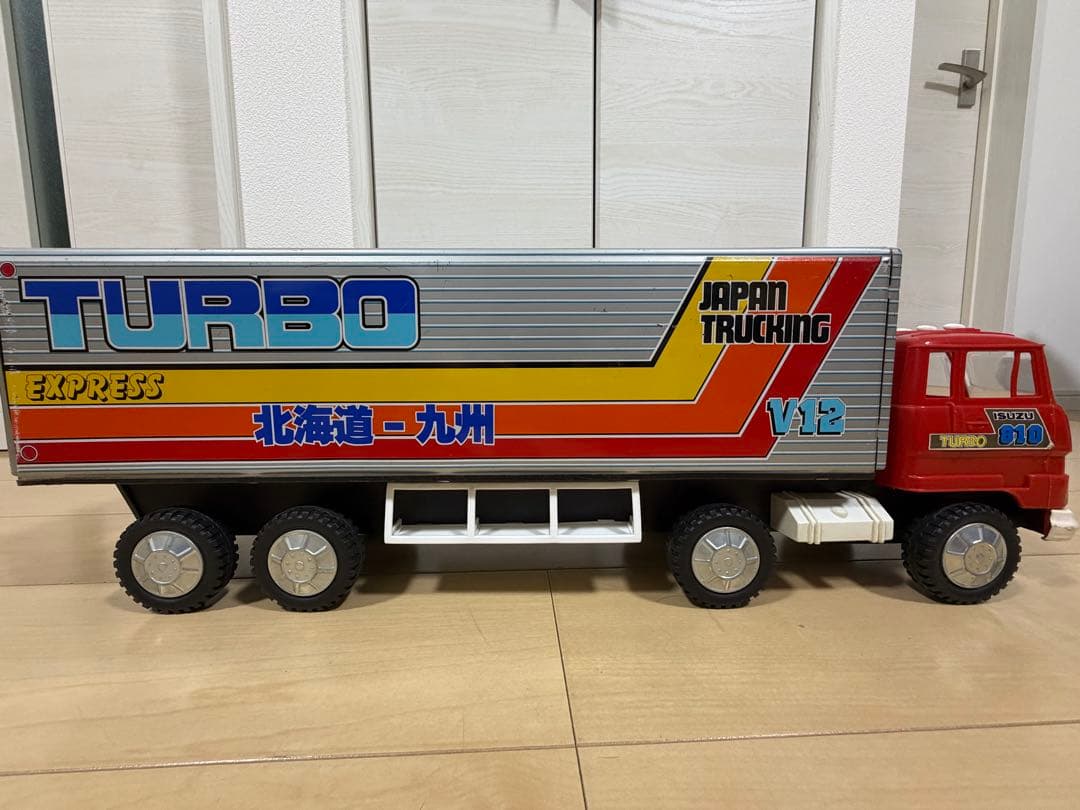 【希少】野村トーイ ISUZU ブリキトラック　ミニカー