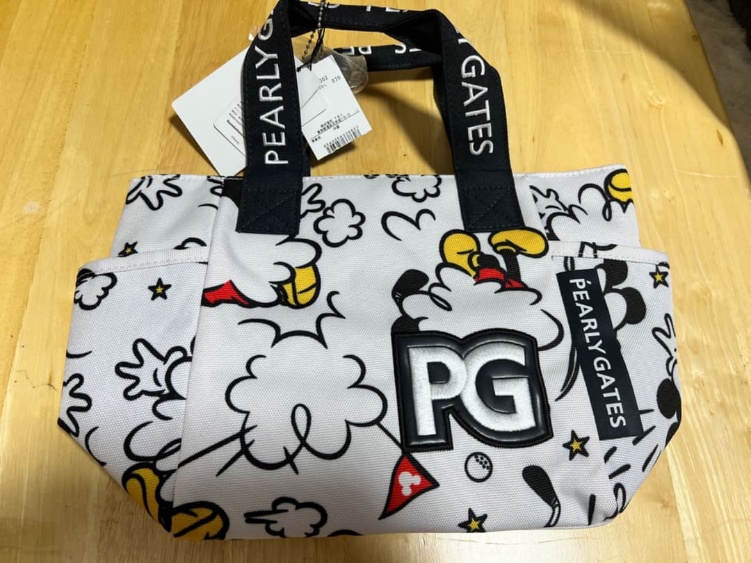 新品 パーリーゲイツ ミッキー コラボ ディズニー カートバッグ