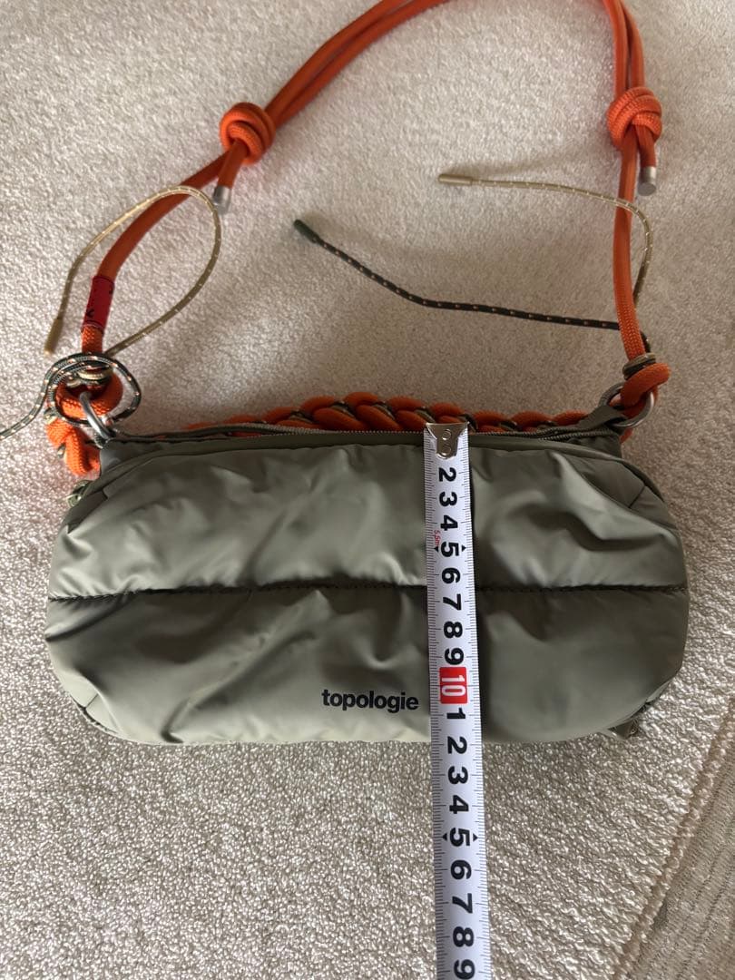 Topologie トポロジー　ボトルサコッシュ ショルダーストラップ　カーキ