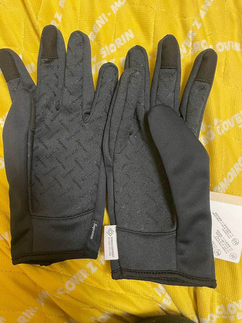 小物 Supreme WINDSTOPPER Zip Gloves \"Black\" L