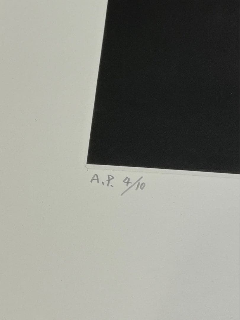 【真作保証】舟越桂「青い森で」2013 銅版画 AP サイン入