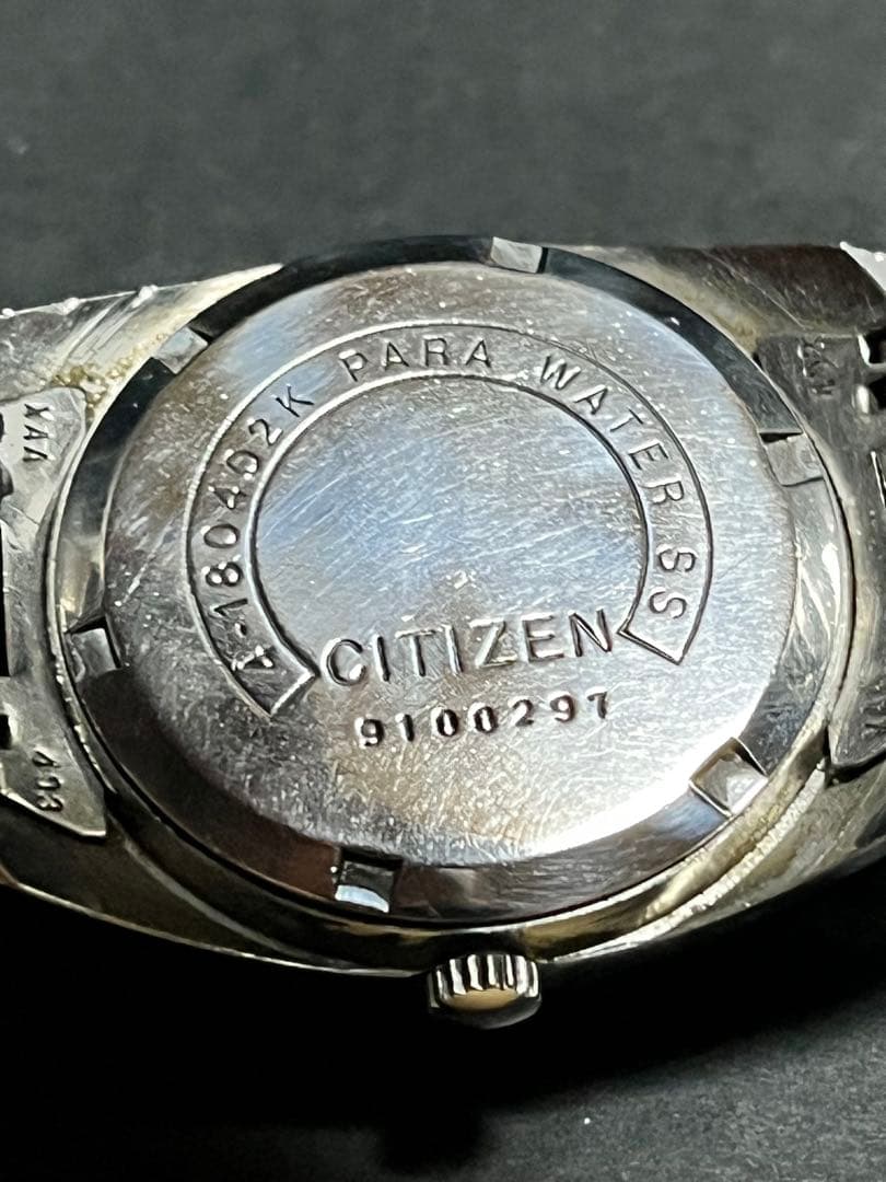 ★レアモデル！シチズン ホーマー デイト AT/自動巻メンズ腕時計稼働