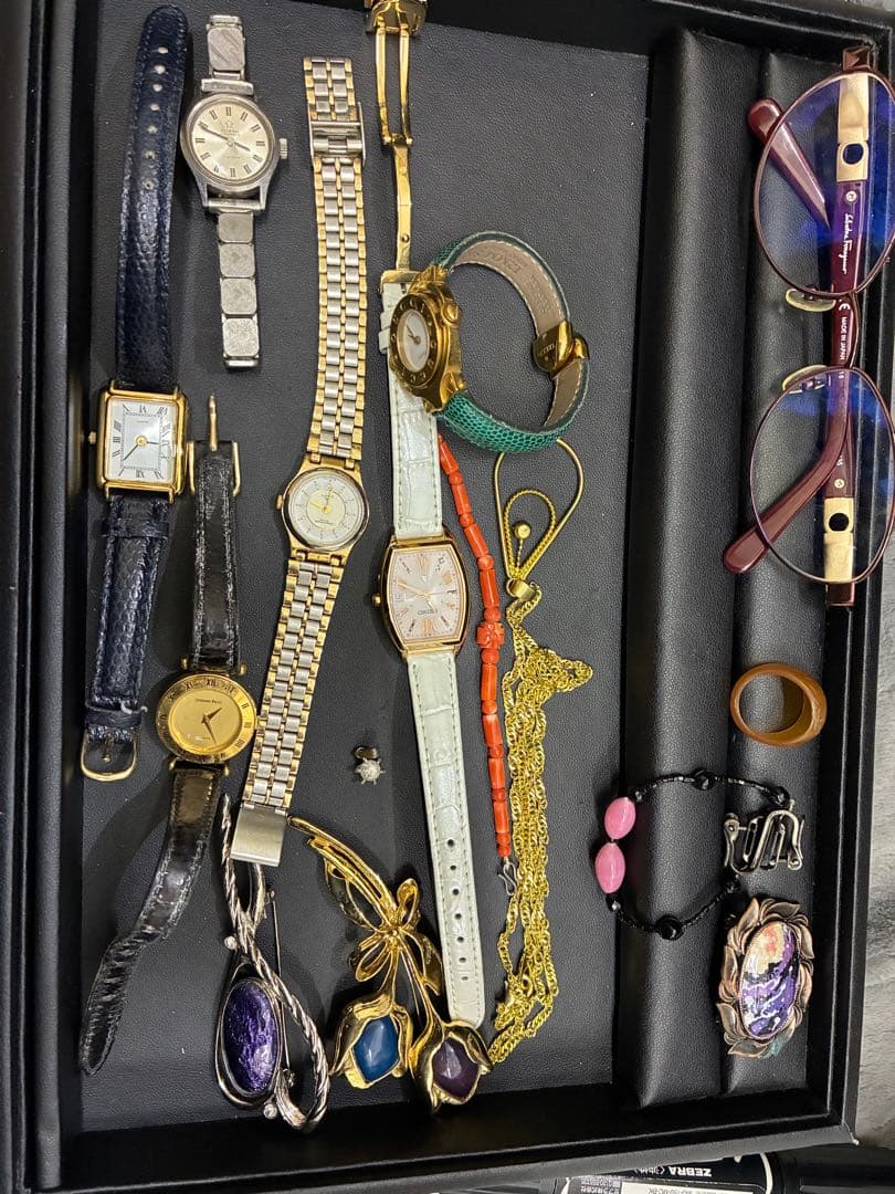 み*ご様 【遺品整理】アクセサリー、時計まとめ