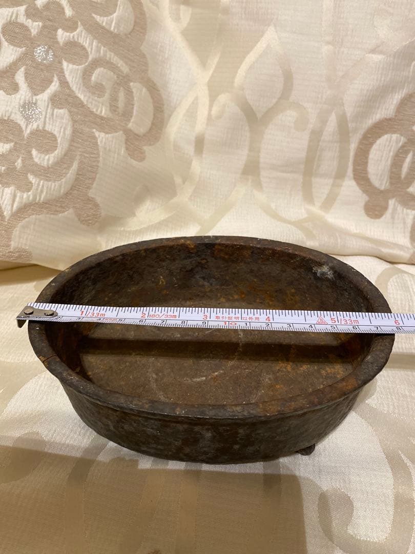 古銅四足香炉　時代物　蔵出し