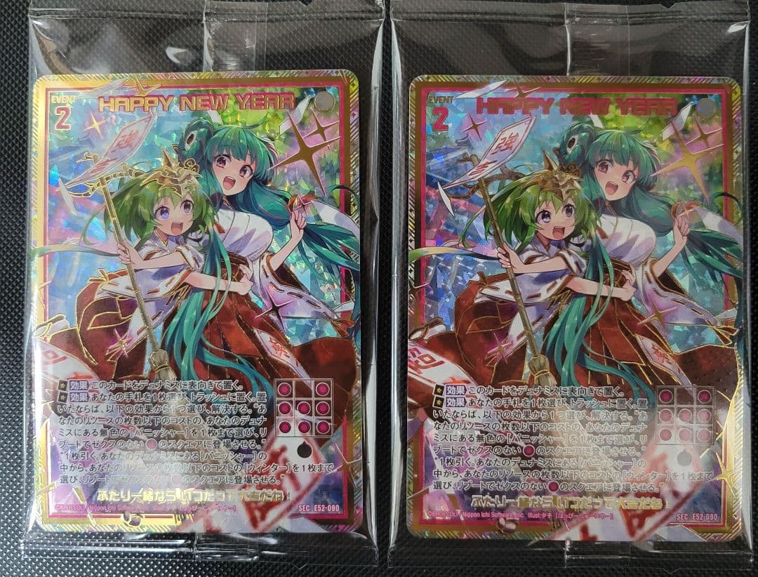 SEC HAPPY NEW YEAR(シークレット) 2枚 Happy New Year Greeting Card