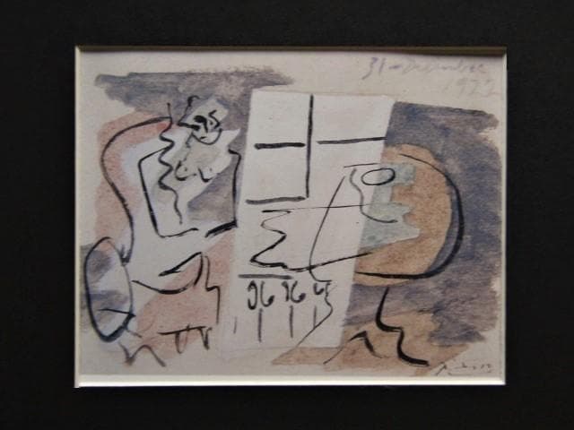 パブロ・ピカソ【Le Gueridon devant la Fenetre】