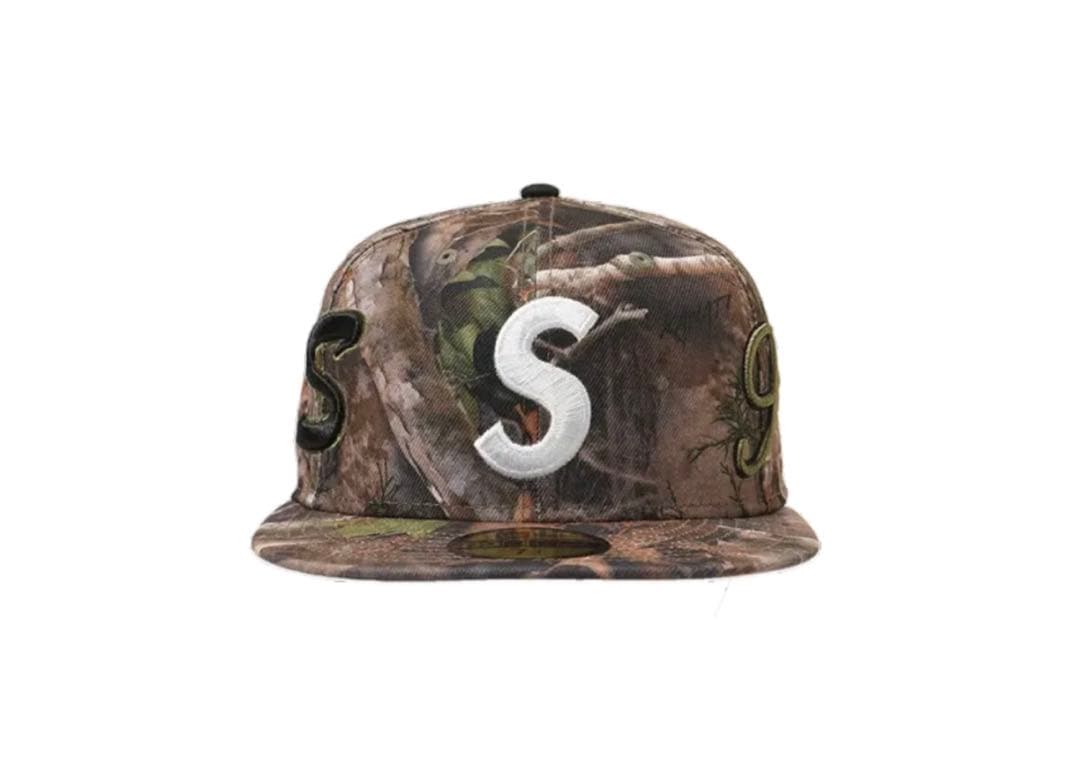 Supreme 迷彩ベースボールキャップ supreme×newera