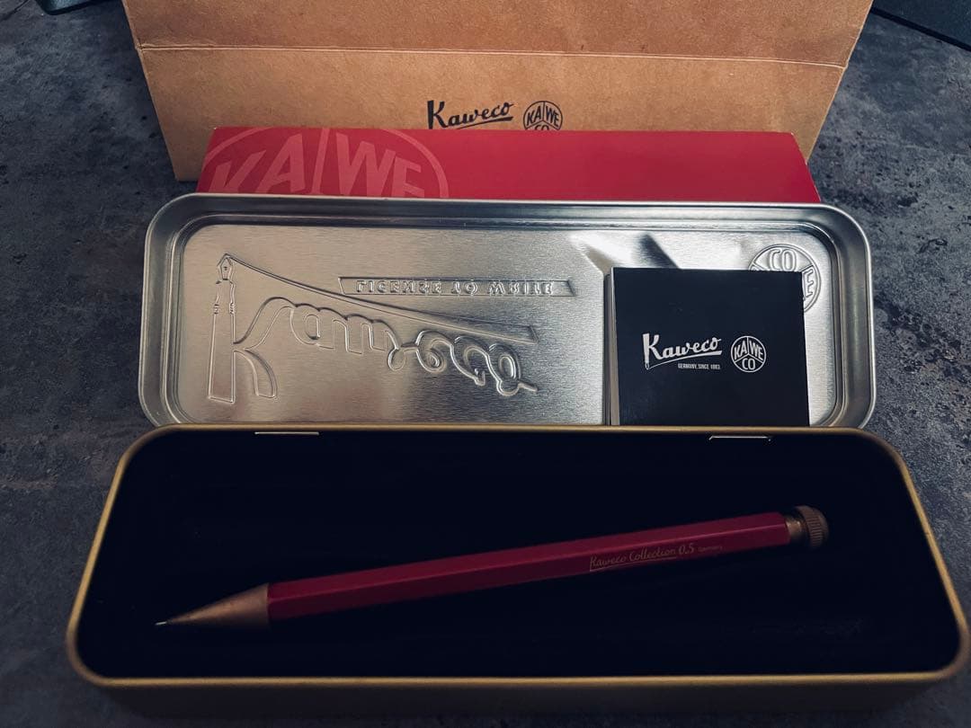 Kaweco レッド シャープペンシル 0.5