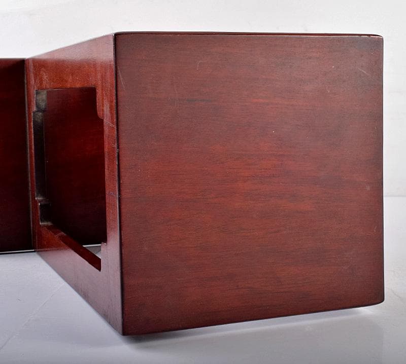 中国 唐木紅木製 銀線象嵌 茶棚 飾り棚 違い棚 D 3745B - メルカリ