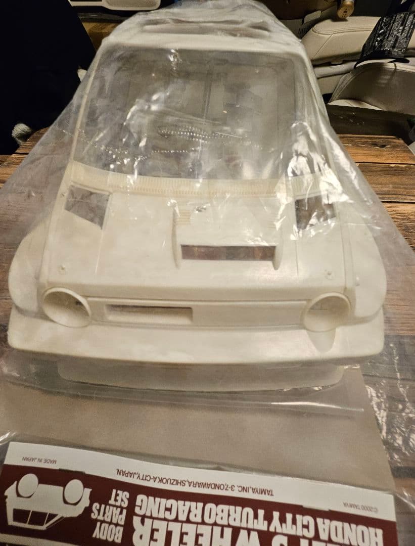 タミヤ　ホンダシティターボ　ボデイのみ未開封