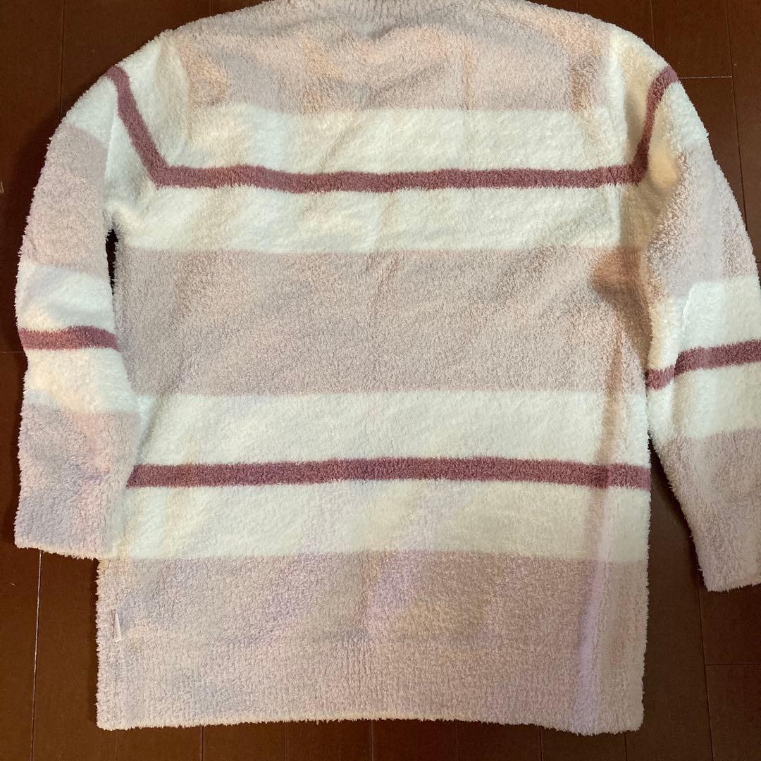 1回着用　ジェラピケ　パウダーボーダー　プルオーバー＆ロングパンツ　ピンク