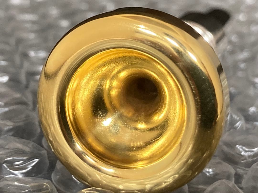 CKB 1C トランペットマウスピース　金メッキ
