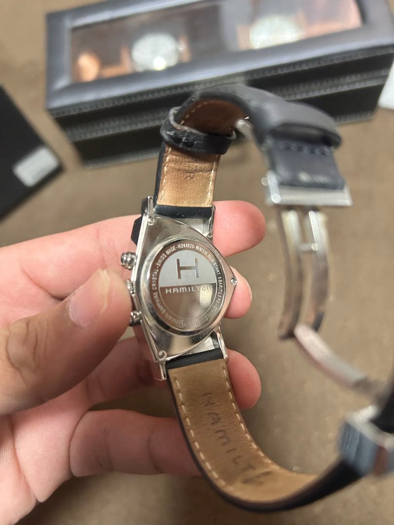 Hamilton ベンチュラ　クロノグラフ 腕時計