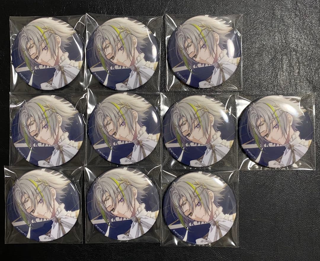 18TRIP エイトリ 白光琉衣 キャラバッジ 缶バッジ 10点 送料