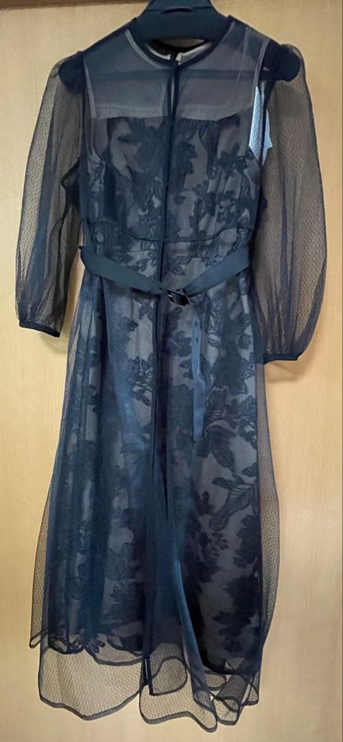 新品未使用 タグ付き LEJA Aラインワンピースドレス