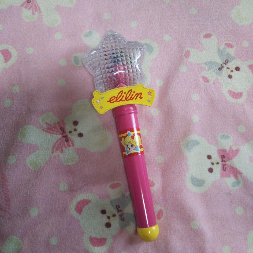 アイドル伝説えり子グッズえり子の星に願いをペンライト激レア魔女っ子玩具おもちゃ