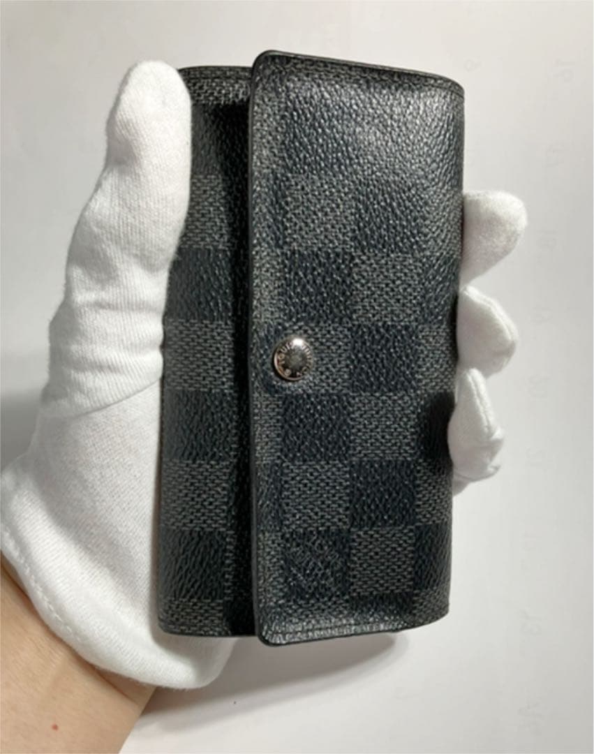 特別価格】希少❤︎ルイ ヴィトン ダミエ ポルトクレヴォワテュール3連