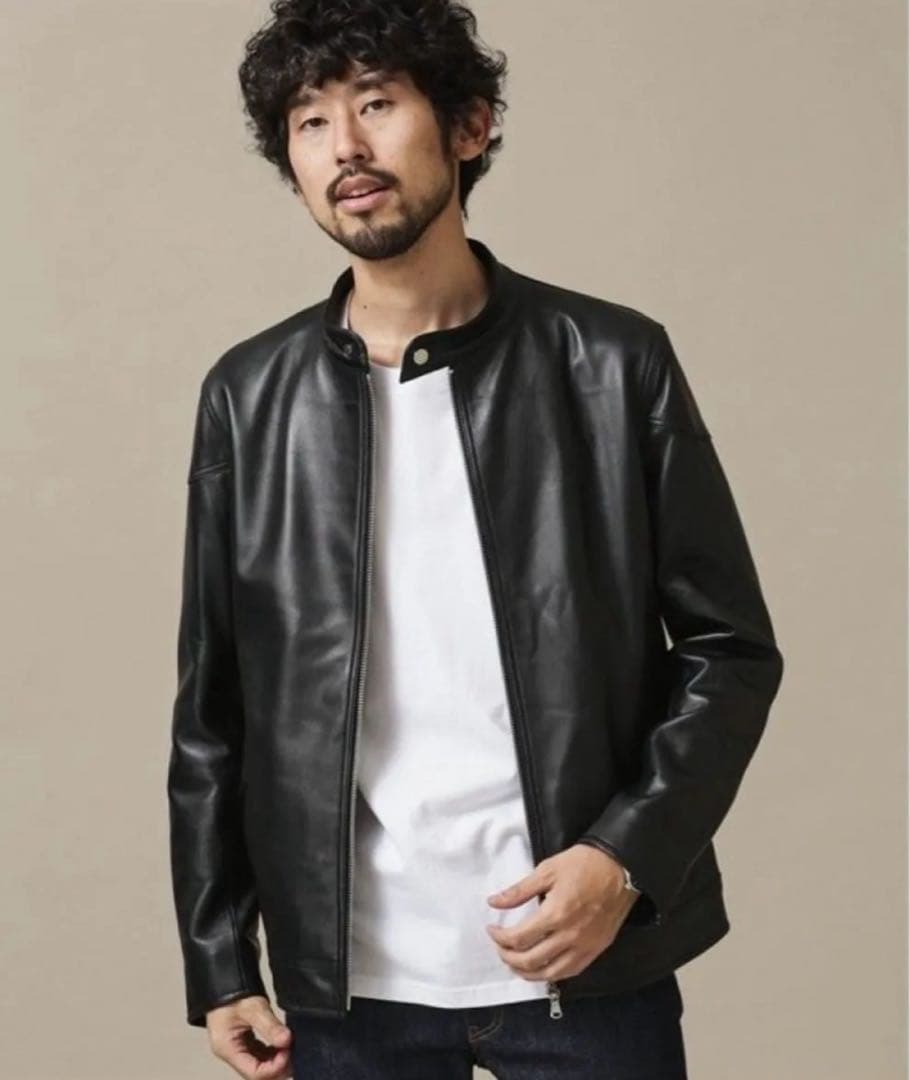 NANO UNIVERSE シープレザーシングルライダース nano universe シープ