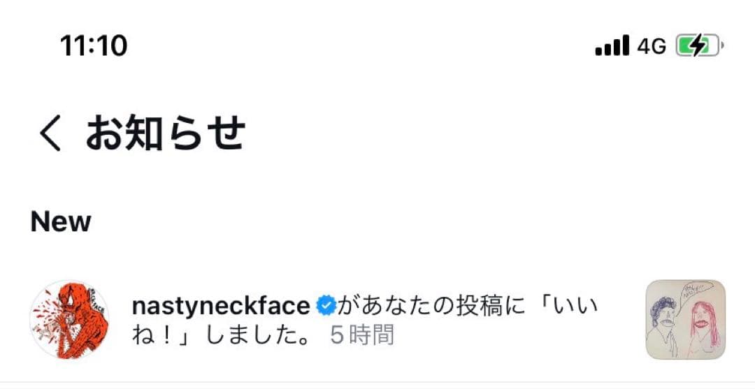 NECKFACE ネックフェイス 直筆原画 アート ART supreme