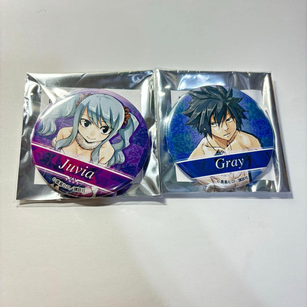 フェアリーテイル プリンセスカフェ グレイ 缶バッジ