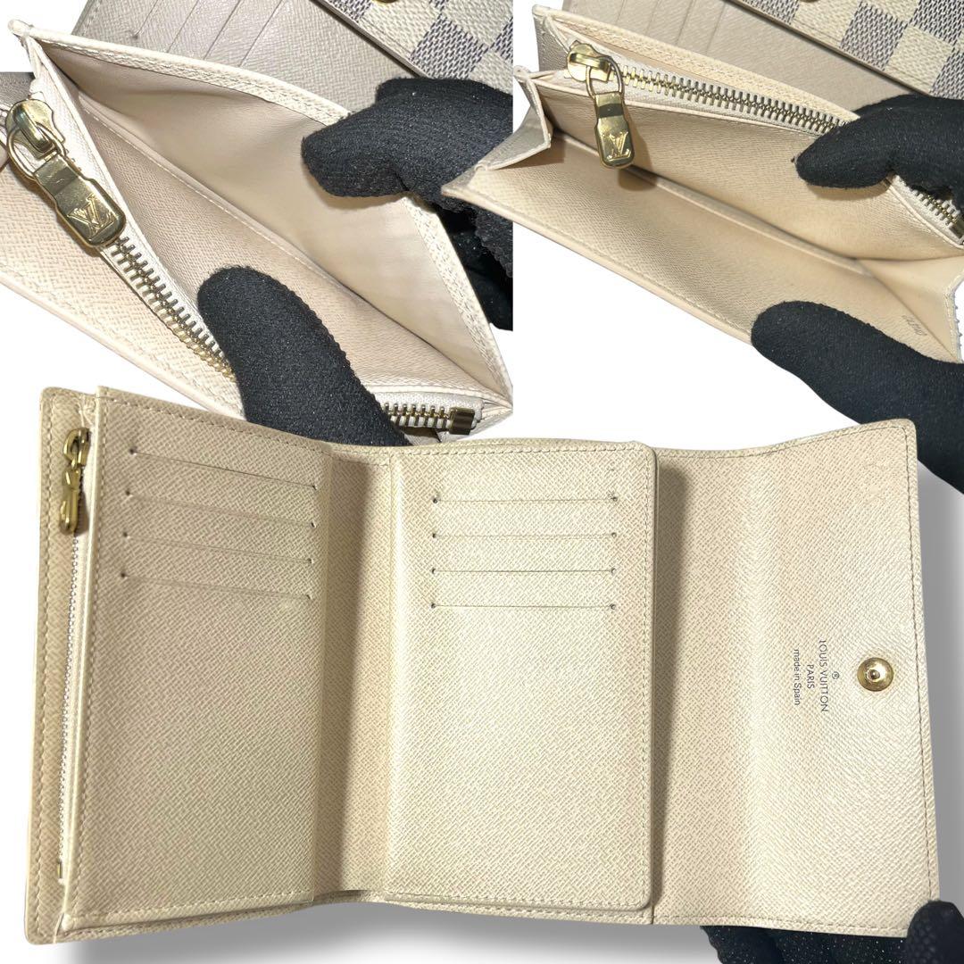 希少✨ ルイヴィトン ダミエ アズール ポルトフォイユアレクサンドラ