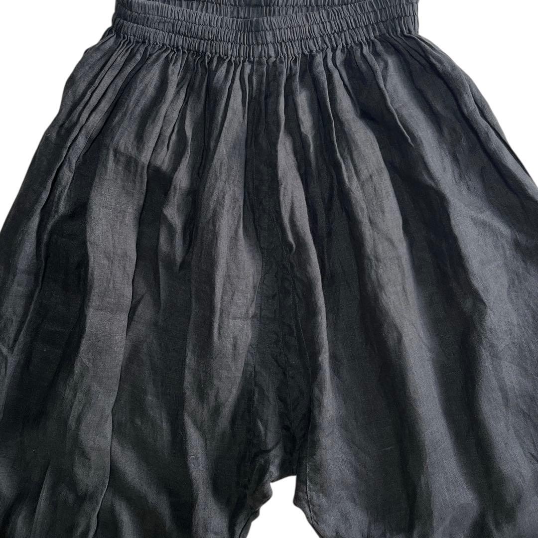 ヴラスブラム Vlass blomme コルトレイクリネン レースサルエルパンツ