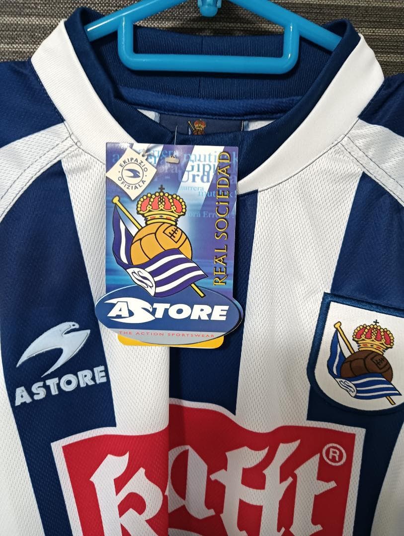 レアル・ソシエダ 2002-03ユニフォーム(H) 新品未使用 サッカー