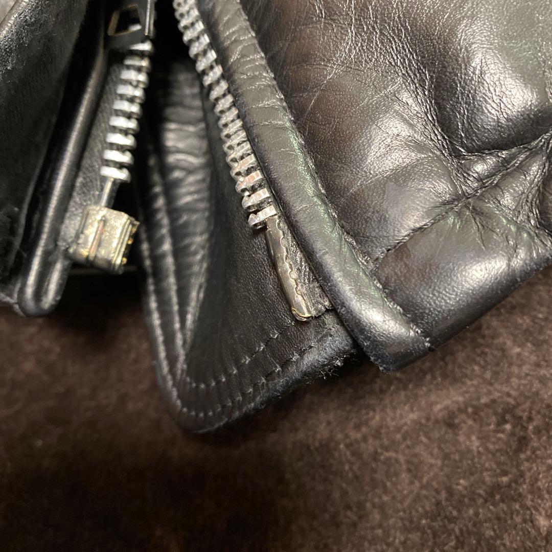 し*お様 VANSON TC レザー ライダースジャケット 36 - メルカリ