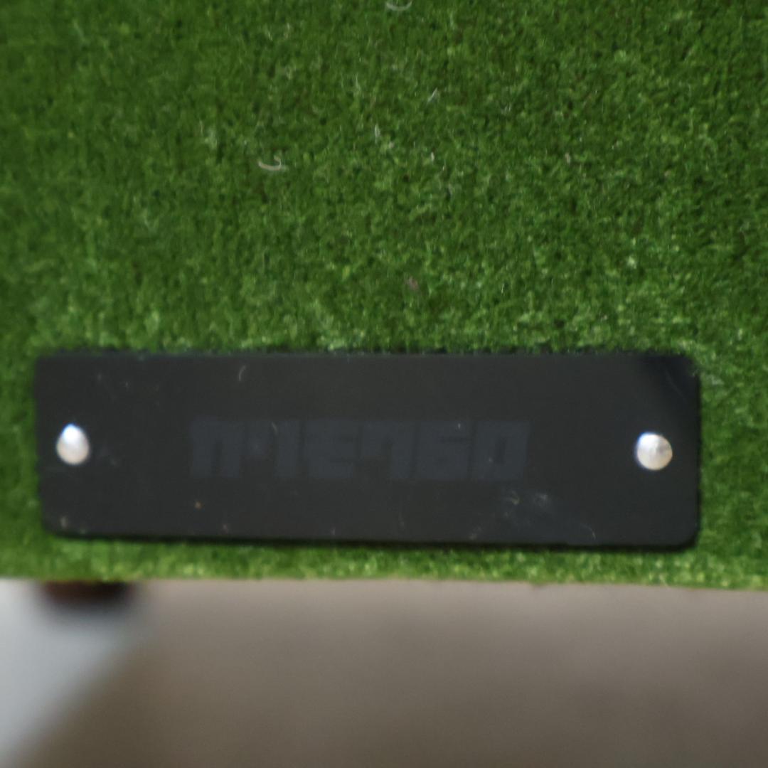 Karimoku60 モケットグリーン オットマン スツール レトロモダン