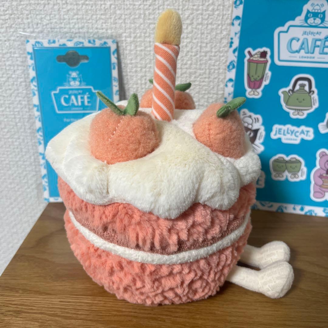  Melbie Peach Cake上海限定 ケーキ ぬいぐるみ